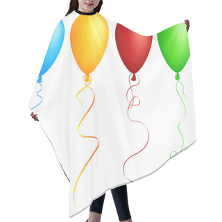 Personality  Balloons. Hair Cutting Cape