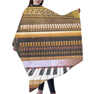 Personality  Piano Device, Tuning An Old Concert Piano, Music Lesson Hair Cutting Cape
