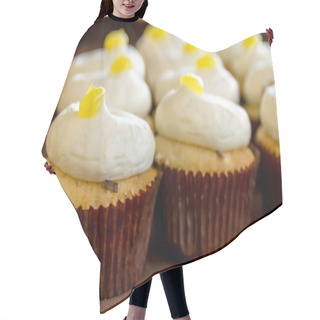 Personality  Assorted Cupcakes On Display Hair Cutting Cape