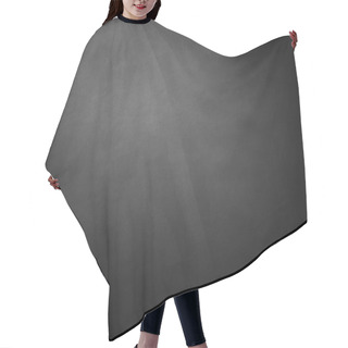 Personality  Black Texture Hair Cutting Cape