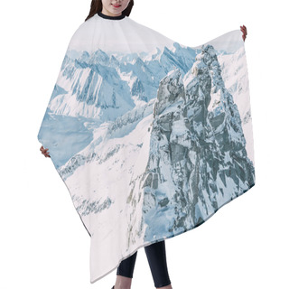 Personality  Snowy Hair Cutting Cape