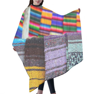 Personality  Serape Mexican Blanket Colorful Pattern Hair Cutting Cape