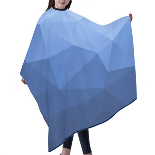 Personality  Abstract Blue Background Hair Cutting Cape