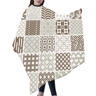 Personality  Endless Geometric Patterns Hair Cutting Cape