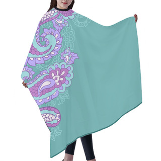 Personality  Paisley Background And Place For Your Text Hair Cutting Cape