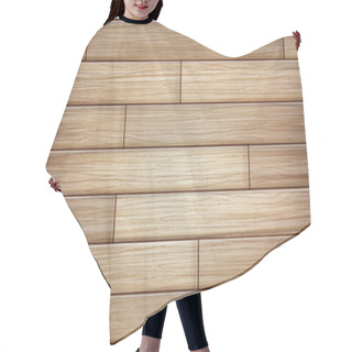 Personality  Wooden Plank Texture Background  Hair Cutting Cape