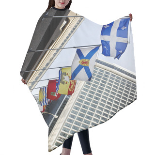 Personality  Canada Provincial Flags Hair Cutting Cape