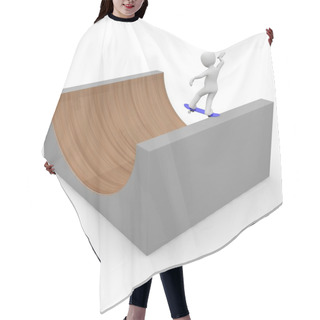 Personality  Skating Hair Cutting Cape