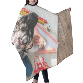 Personality  Wrapping Gift Hair Cutting Cape