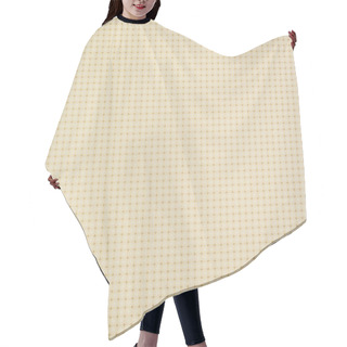 Personality  Beige Wrapper Design With Dots Pattern Hair Cutting Cape