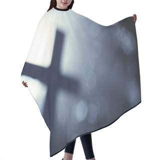 Personality  Abstract Cross Hair Cutting Cape