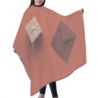 Personality  Christmas Presents And Envelope  Hair Cutting Cape