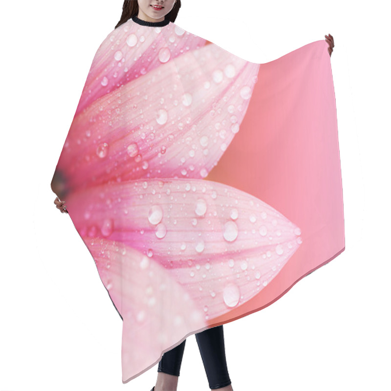 Personality  Abstract Flower Petals Hair Cutting Cape
