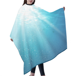 Personality  Light Penetrates Water Hair Cutting Cape