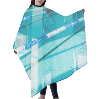 Personality  Modern Swimming Pool At Spa Center Hair Cutting Cape