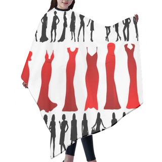 Personality  Fashion Silhouettes Hair Cutting Cape