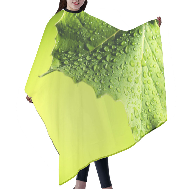 Personality  Leaf Hair Cutting Cape