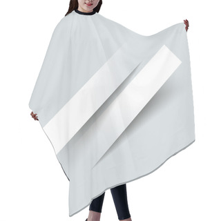 Personality  Cutting Paper Banners Hair Cutting Cape