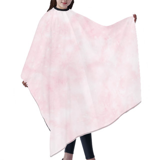 Personality  Abstract Blurry Pink Watercolor Background With Stains Hair Cutting Cape