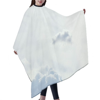 Personality  Blue Sky With White Clouds And Copy Space Hair Cutting Cape