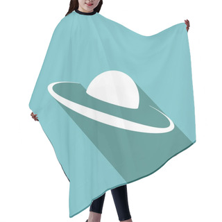 Personality  UFO, Alien, Space Icon Hair Cutting Cape