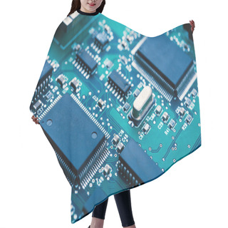 Personality  Electronic Board Hair Cutting Cape