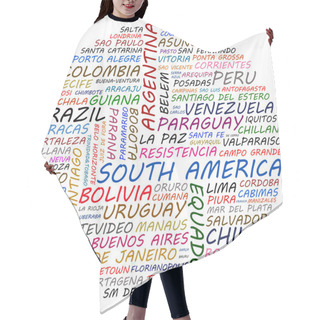 Personality  South America Hair Cutting Cape