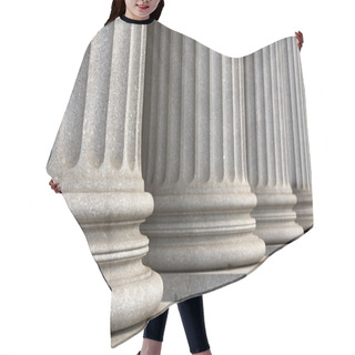 Personality  New York Supreme Court Columns Hair Cutting Cape