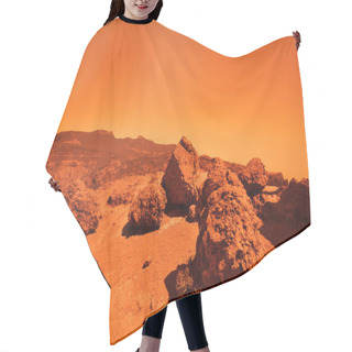 Personality  Mysterious Terrestrial Planet Hair Cutting Cape