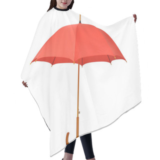 Personality  Red Umbrella Hair Cutting Cape