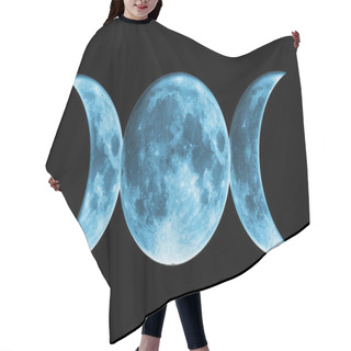 Personality  Wicca Blue Moon Hair Cutting Cape