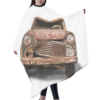 Personality  Old Rusty Car Hair Cutting Cape