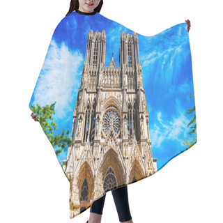 Personality  Cathedral Of Our Lady Of Reims, France Hair Cutting Cape