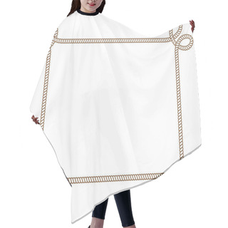 Personality  Vintage Rope Frame Hair Cutting Cape