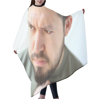 Personality  Man With Heartburn Discomfort Hair Cutting Cape