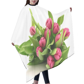 Personality  Pink Tulips Hair Cutting Cape