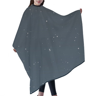 Personality  Starry Night - Vector Hair Cutting Cape