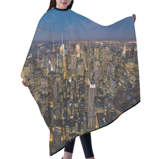 Personality  View Of Manhattan, New York City, USA Hair Cutting Cape