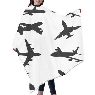 Personality  Airplanes Hair Cutting Cape