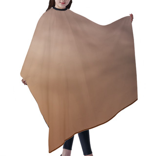 Personality  Brown Grunge Web Abstract Design Hair Cutting Cape