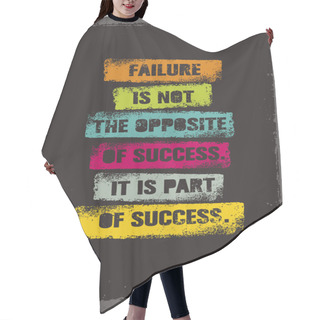 Personality  Inspiring Creative Motivation Quote Hair Cutting Cape