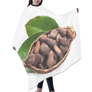 Personality  Half Of Ripe Cocoa Pod With Beans   Hair Cutting Cape