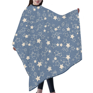 Personality  American Stars Pattern Hair Cutting Cape