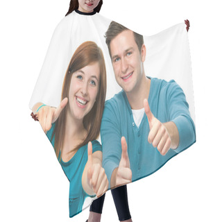 Personality  Thumbs Up Hair Cutting Cape