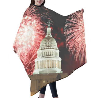 Personality  United States Capitol Building Hair Cutting Cape