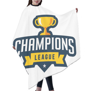 Personality  Sports Champions Emblem Hair Cutting Cape