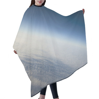 Personality  Blue Sky And Puffy Clouds Hair Cutting Cape