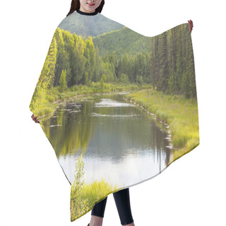 Personality  Lake On Alaska Hair Cutting Cape