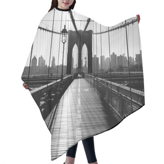 Personality  Brooklyn Bridge, Manhattan, New York City, USA Hair Cutting Cape