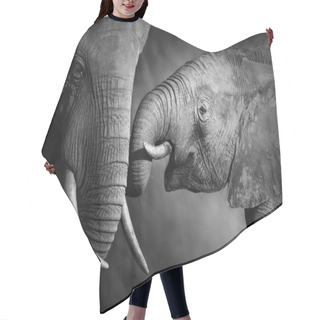 Personality  Elephant Affection (Artistic Processing) Hair Cutting Cape